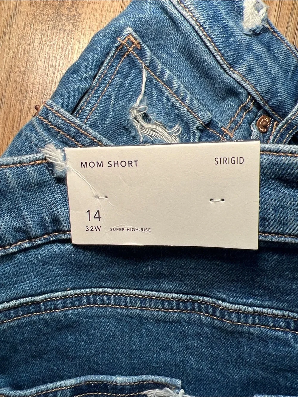 American Eagle Outfitters ripped denim